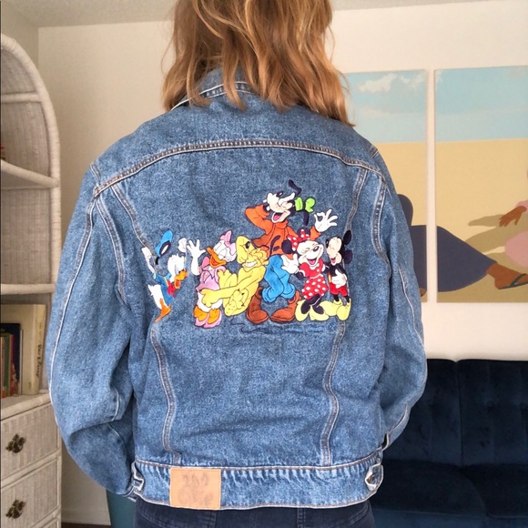 Shopping \u003evintage disney denim jacket 